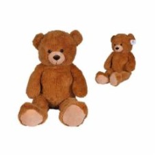 Мягкая игрушка Nicotoy Медвежонок 82 см коричневый 5810179