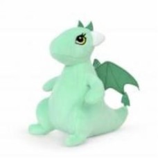 Игрушка-брелок WP Merchandise Дракон Лея 15 см светло-зеленый FWPKCHNLEYA23GN00