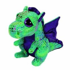 Мягкая игрушка TY Beanie Boo's Дракон CINDER 25 см разноцветный 37052