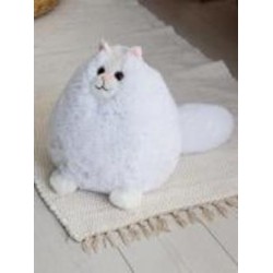 Мягкая игрушка DGT-PLUSH Кот Беляш 31 см белый KAT01