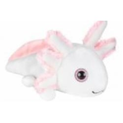 Мягкая игрушка DGT-PLUSH Аксолотль 25 см белый с розовым AKSL0
