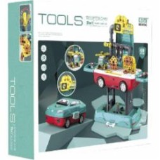 Игровой набор Bowa 2 в 1 спорткар инструменты 69 элементов MX0388371