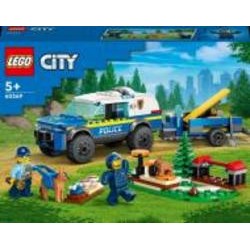 Конструктор LEGO City Дрессировка полицейской собаки на выезде 60369