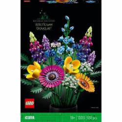 Конструктор LEGO Icons Букет полевых цветов 10313
