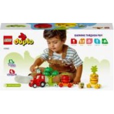 Конструктор LEGO DUPLO Трактор с овощами и фруктами 10982