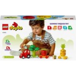 Конструктор LEGO DUPLO Трактор с овощами и фруктами 10982