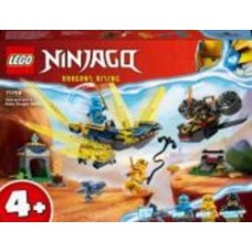 Конструктор LEGO NINJAGO Битва малышей драконов Нии и Арин 71798
