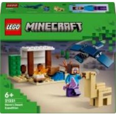 Конструктор LEGO Minecraft Экспедиция Стива в пустыню 21251