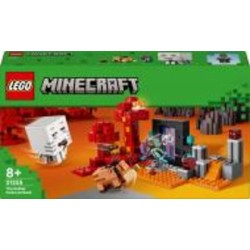 Конструктор LEGO Minecraft Засада возле портала в Нижнем мире 21255