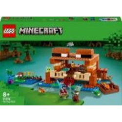 Конструктор LEGO Minecraft Дом в форме лягушки 21256