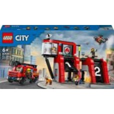 Конструктор LEGO City Пожарный депо с пожарной машиной 60414