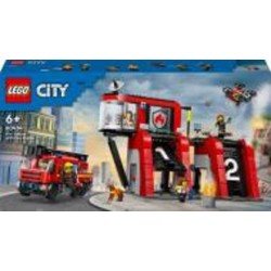 Конструктор LEGO City Пожарный депо с пожарной машиной 60414