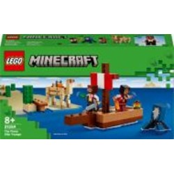 Конструктор LEGO Minecraft Путешествие на пиратском корабле 21259