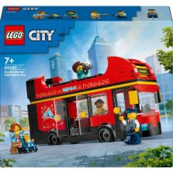 Конструктор LEGO City Красный двухэтажный экскурсионный автобус 60407