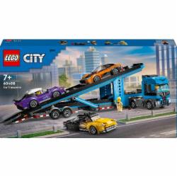 Конструктор LEGO City Грузовик-транспортер со спортивными авто 60408