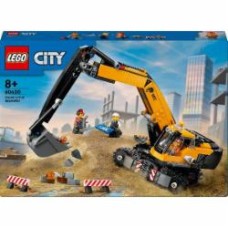 Конструктор LEGO City Желтый строительный экскаватор 60420