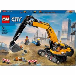 Конструктор LEGO City Желтый строительный экскаватор 60420