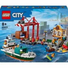 Конструктор LEGO City Морская гавань с грузовым судном 60422