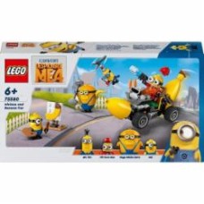 Конструктор LEGO Minions Мужчины и банановый автомобиль 75580