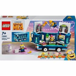 Конструктор LEGO Minions Музыкальный автобус для вечеринок Посипак 75581