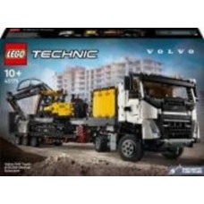 Конструктор LEGO Technic Грузовик Volvo FMX и Электрический экскаватор EC230 42175