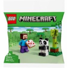 Конструктор LEGO Minecraft Стив и малыш-панда 30672