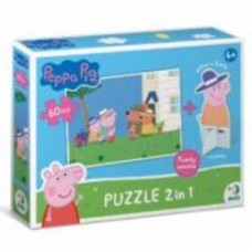 Пазлы DoDo 2 в 1 Peppa Pig 6860930