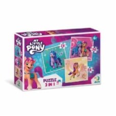 Пазлы DoDo 3 в 1 My Little Pony 200385 6860944