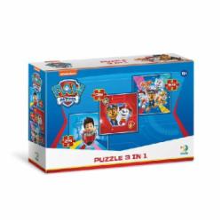 Пазлы DoDo 3 в 1 Paw Patrol 200153 6860945