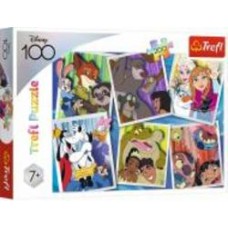 Пазлы Trefl 100 деталей Герои Disney 13299