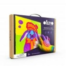 Набор OKTO для создания большой картины по номерам 29х29 см Bunny 20004