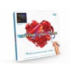 Картина по номерам Danko Toys Ночной город 40x40 см KpN-02-01U