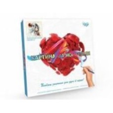 Картина по номерам Danko Toys Конь №5 40x40 см KpN-02-05U