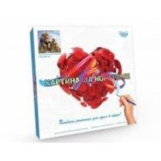 Картина по номерам Danko Toys Лев №6 40x40 см KpN-02-06U