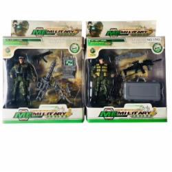 Игрушечный набор DIY TOYS Фигурка военного с аксессуарами 6809366