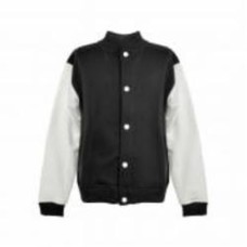 Бомбер детские WP Merchandise Бомбер / Бомбер р.158 черно-белый FWPBOMBER23BK0158