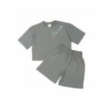 Костюм для мальчиков Luna Kids р.134 серый 0060
