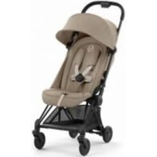 Коляска прогулочная Cybex Coya Matt Black Cozy Beige (522005197)