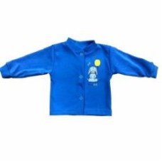 Кофточка детская для мальчика Bambinelli р.80 голубой Кф301-6