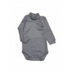 Боди-гольф унисекс Luna Kids Сова р.80 серый 0099