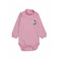 Боди-гольф для девочки Luna Kids Котик р.80 розовый 0100