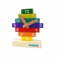 Конструктор деревянный Cubika Часы
