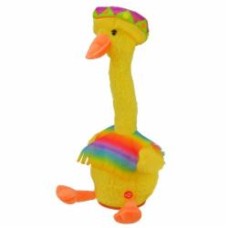 Игрушка мягкая интерактивная Shantou Утка-повторюшка K4108