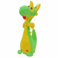 Игрушка мягкая интерактивная Shantou Дракон-повторюшка K4109