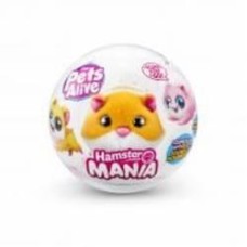 Игрушка мягкая интерактивная Pets & Robo Alive S1 Забавный хомячок (оранжевый) 9543-4