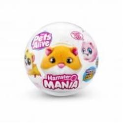 Игрушка мягкая интерактивная Pets & Robo Alive S1 Забавный хомячок (оранжевый) 9543-4