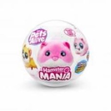 Игрушка мягкая интерактивная Pets & Robo Alive S1 Забавный хомячок (розовый) 9543-2