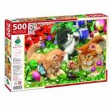 Пазлы КФИ Котята и жучки 9503