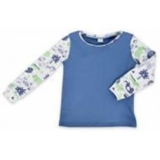 Пижама детская WP Merchandise Зверята р.116–122 синий с рисунком FWPPJP4DIN23BL122