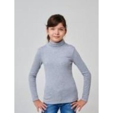 Гольф для девочки Smil 114949 р.128 серый меланж 114949